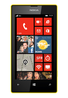 NOKIA LUMIA 520 JAUNE