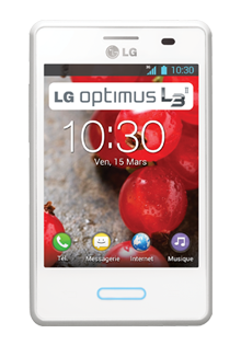 LG OPTIMUS L3 II BLANC