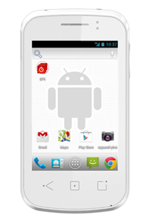 Smartphone Android by SFR STARTRAIL III Blanc